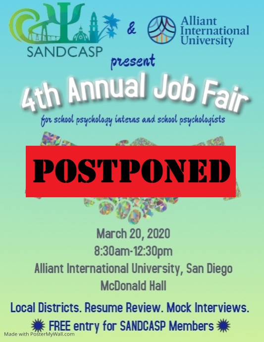 job fair postponed